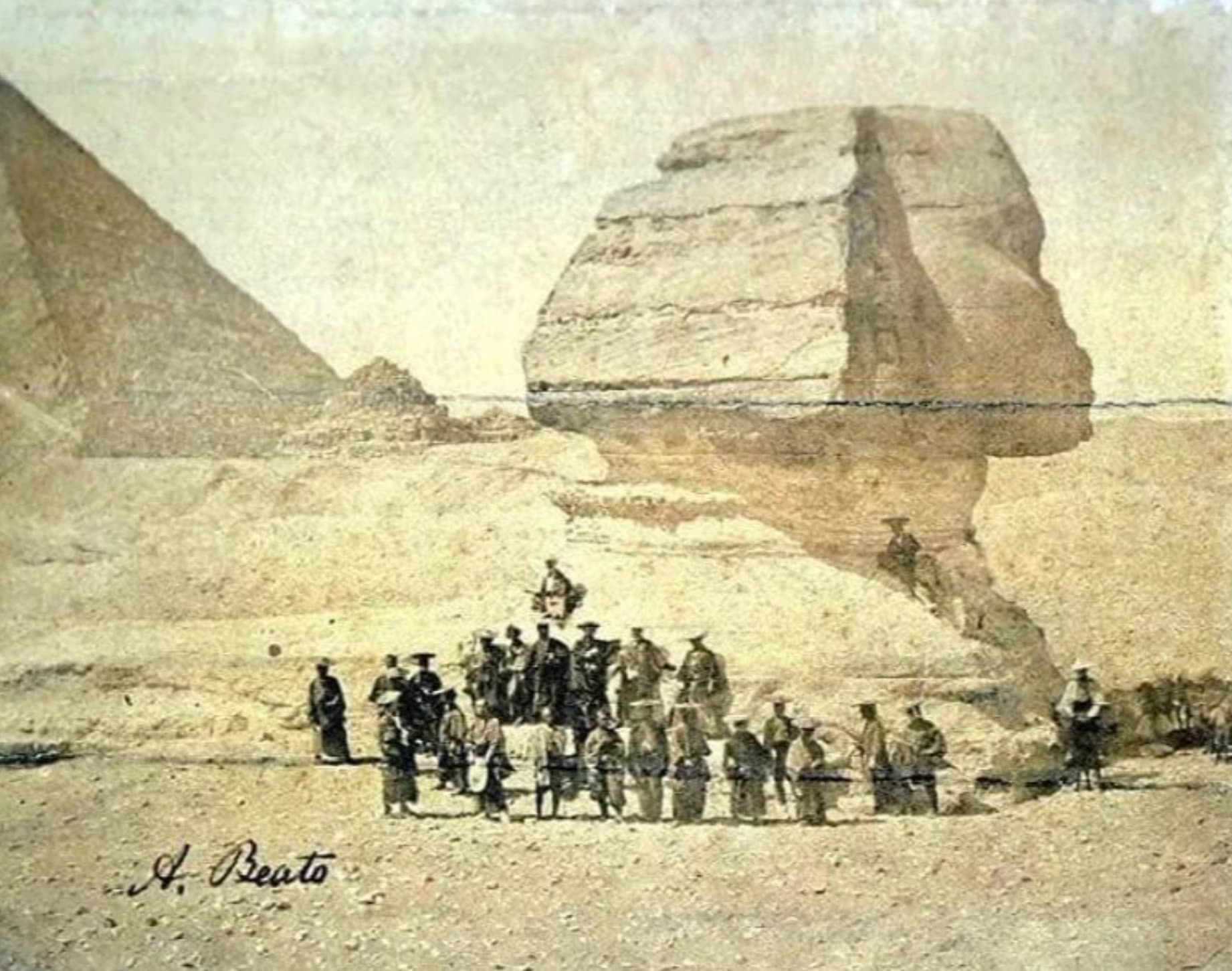 samurai in egypt 1864